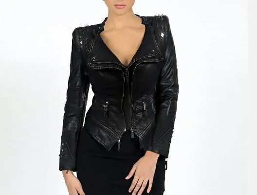 Agnese Leather Jacket
