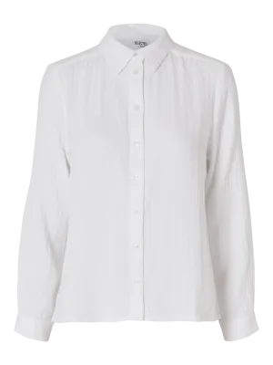 Aldina Ls Shirt B - Bright White