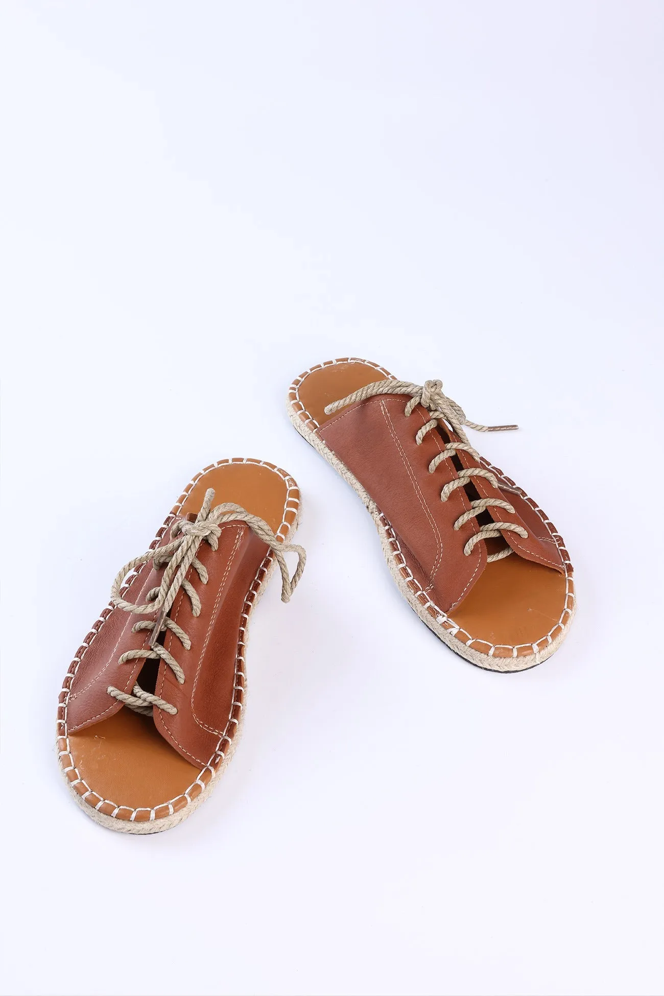 Amozae-Woven Flat Sandals