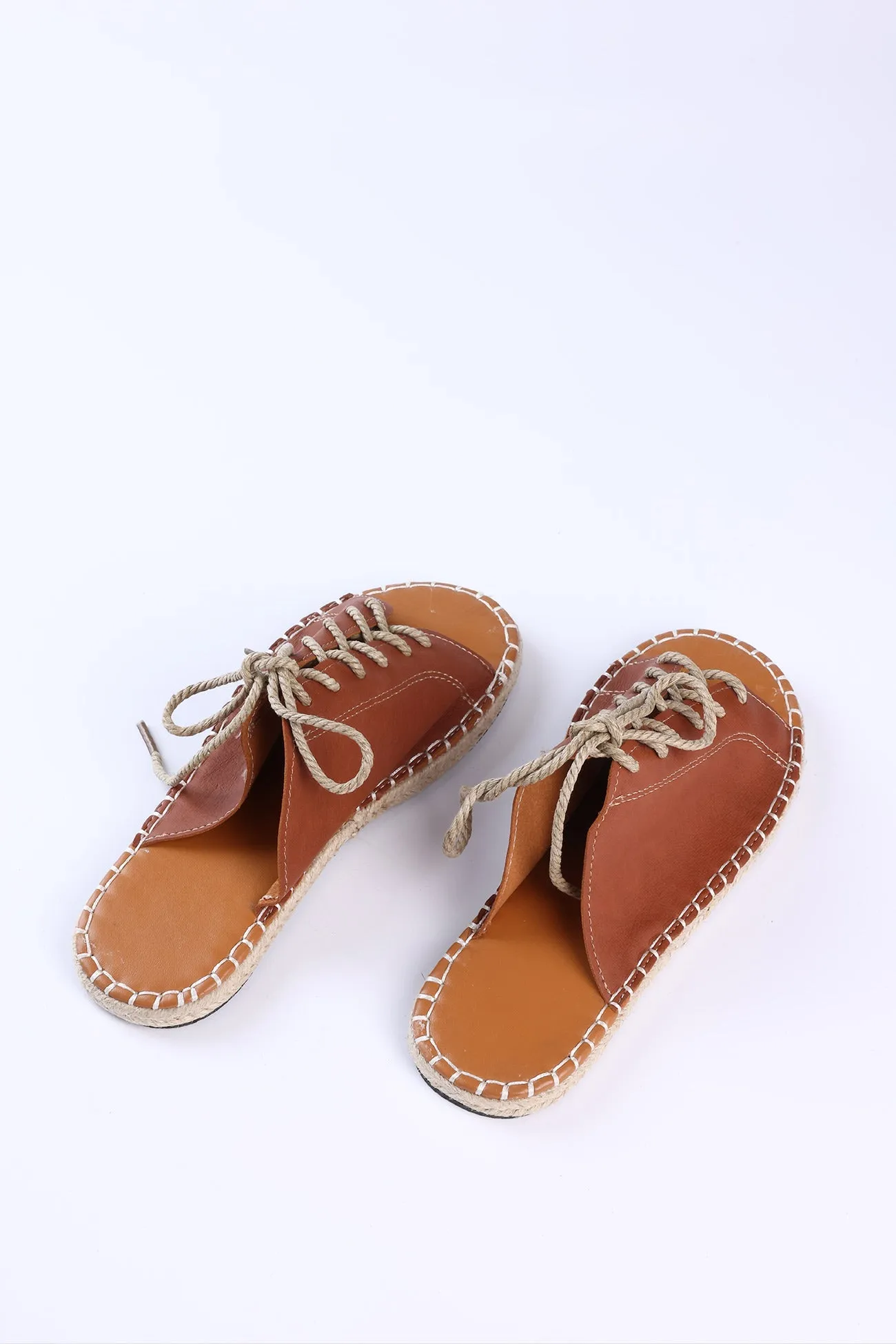 Amozae-Woven Flat Sandals