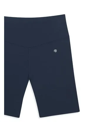 Anine Bing - Blake Biker Short in Pacific Blue