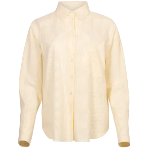 Bibi Crepe Shirt - Soft Yellow