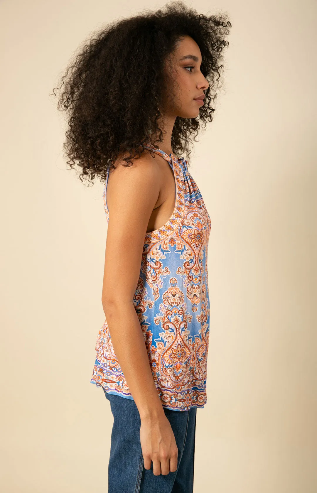 Cali Jersey Halter Top