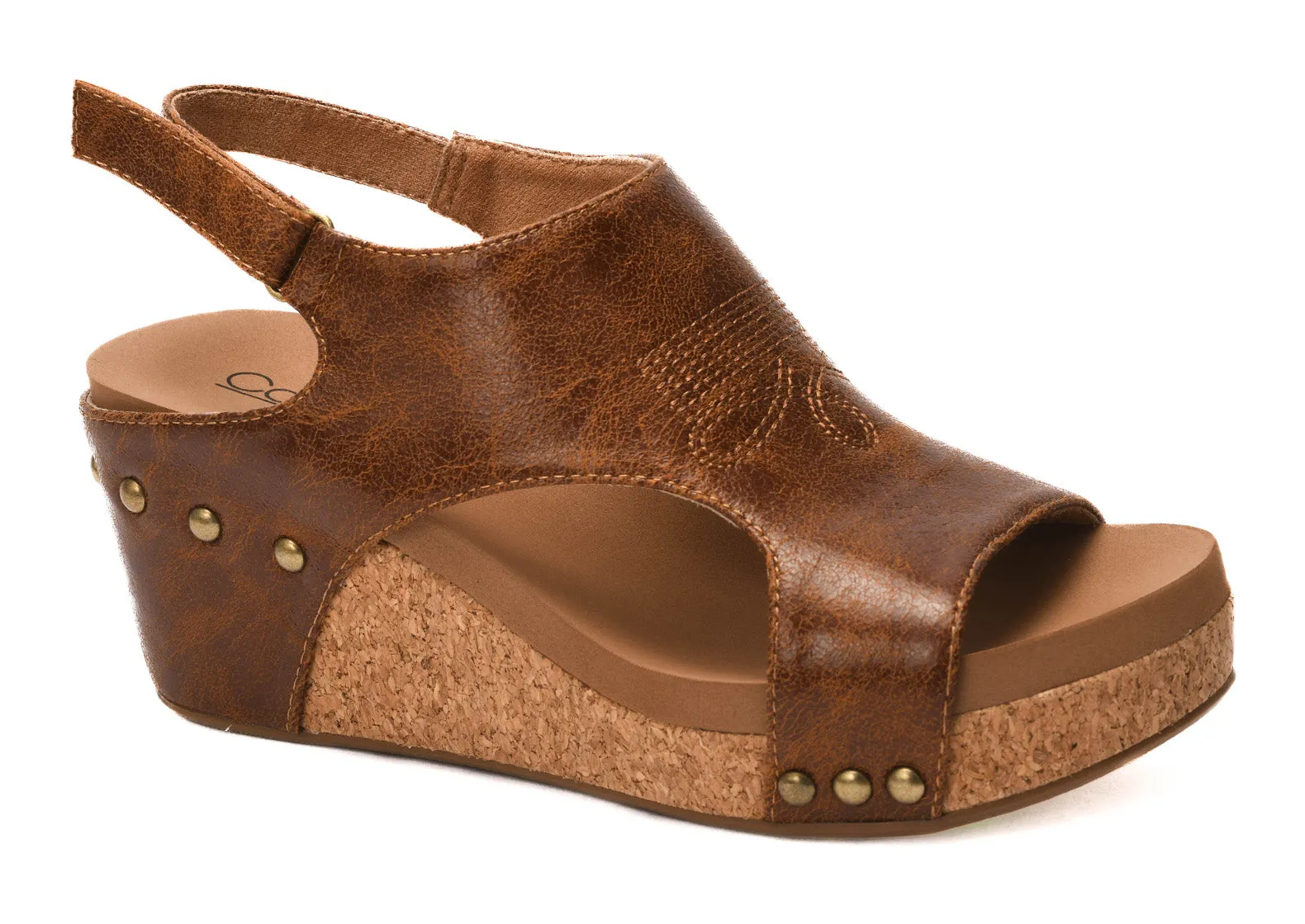 Corky's Carley Wedge [Saddle Stitch] ✙ON SALE NOW✙