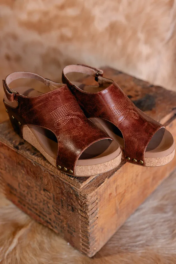 Corky's Carley Wedge [Saddle Stitch] ✙ON SALE NOW✙