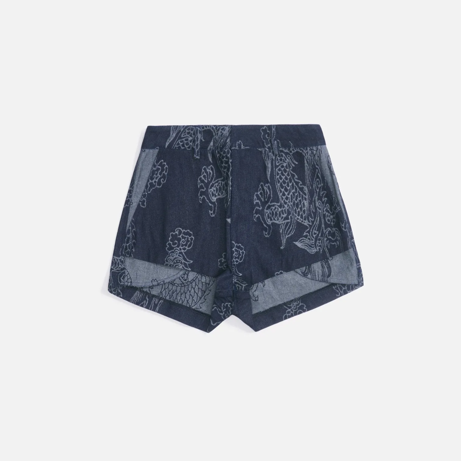 Denim Dragon Short