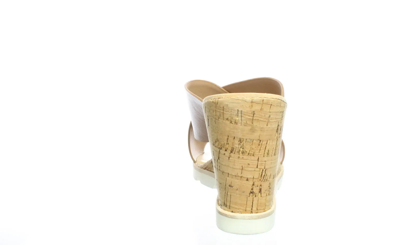 DOLCE VITA - LIDA TAN LEATHER WEDGE SANDALS **FREE SHIPPING**