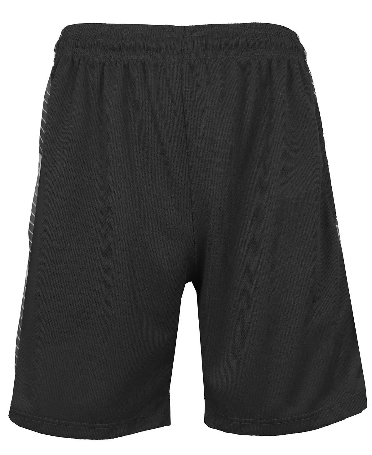 Mens Moisture-Wicking Mesh Shorts in Black by Galaxy By Harvic