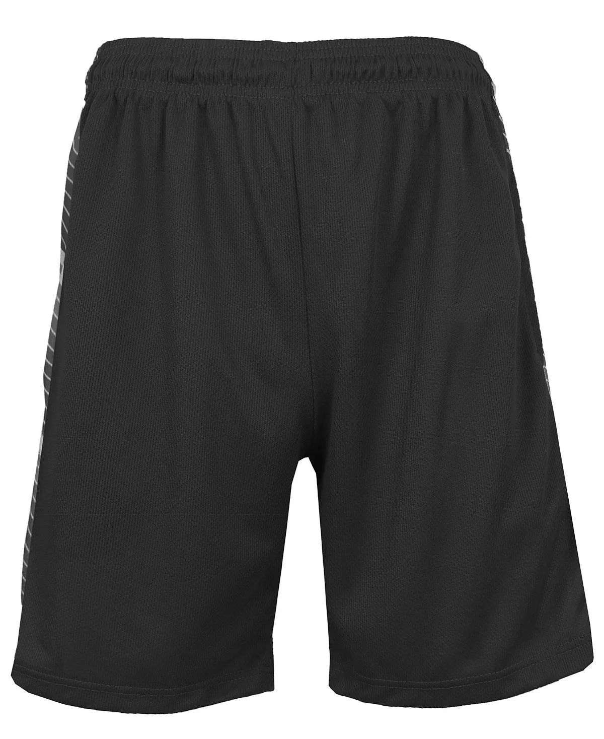 Mens Moisture-Wicking Mesh Shorts in Black by Galaxy By Harvic