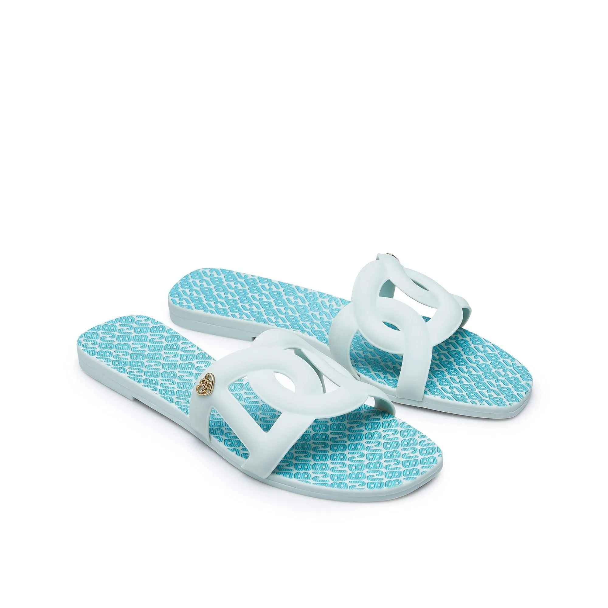 Grase Mono Jessica Flat Sandals Blue
