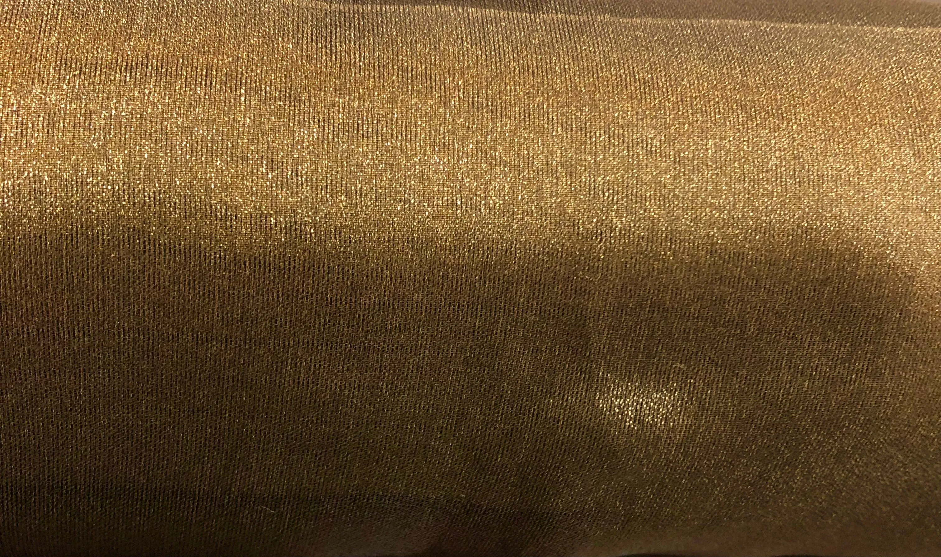 Iridescent Crystal Sheer - 44-45-inches Gold