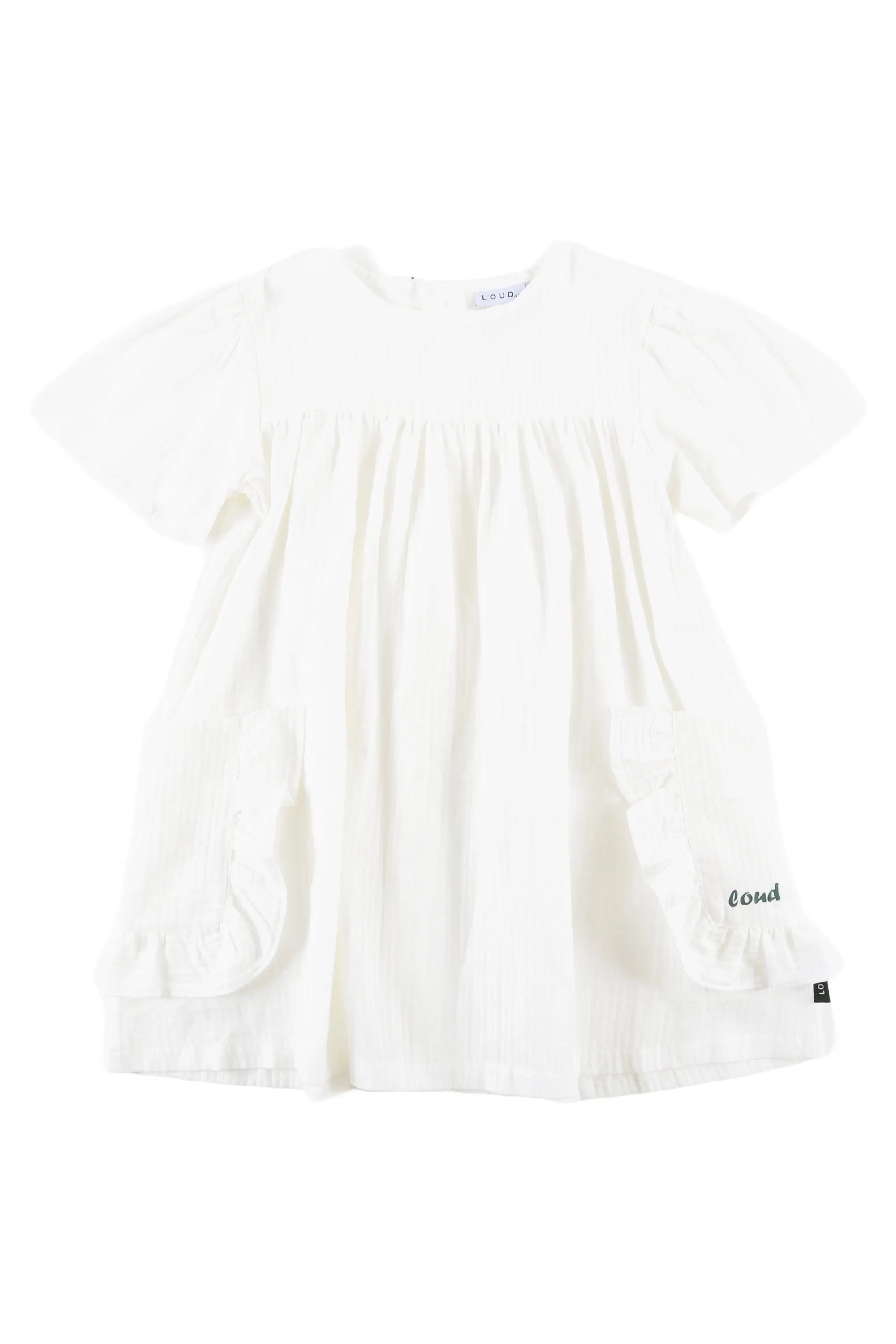 LOUD APPAREL WHITE HONOLULU DRESS