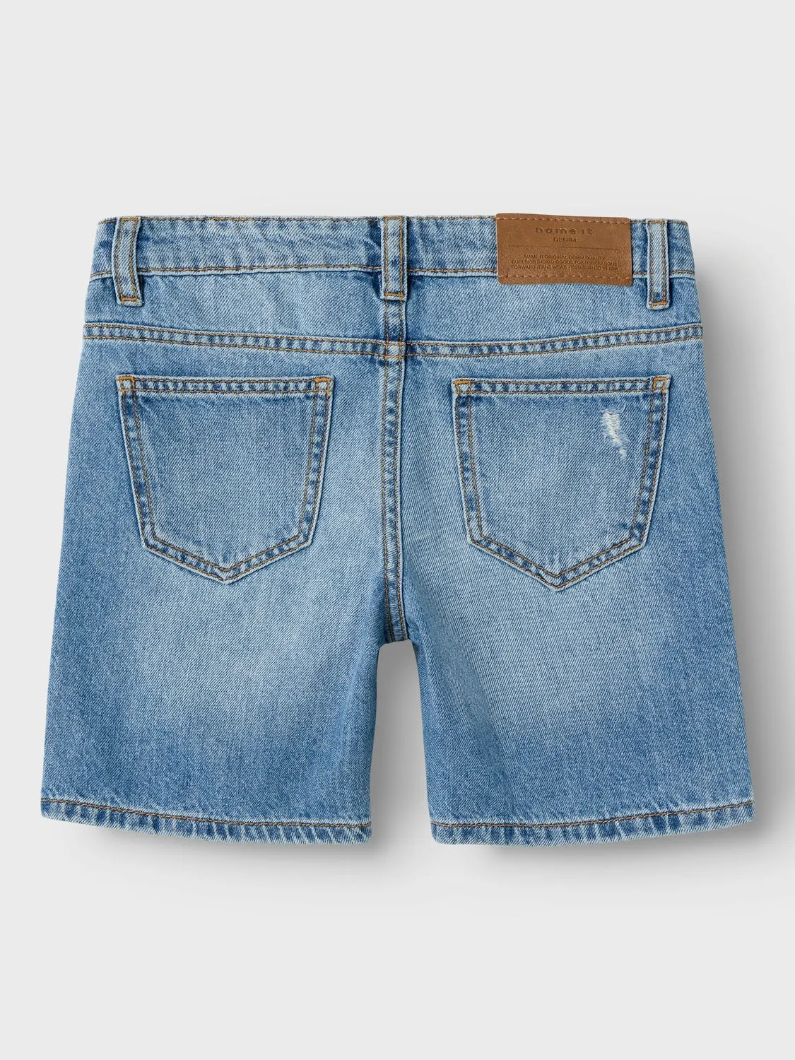 LYS BLÅ NAME IT NKMSILAS LOOSE DNM L SHORTS