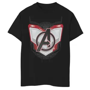 Marvel's Avengers: Endgame Quantum Suit with Armor Symbol and Graphic Design for Boys Ages 8-20