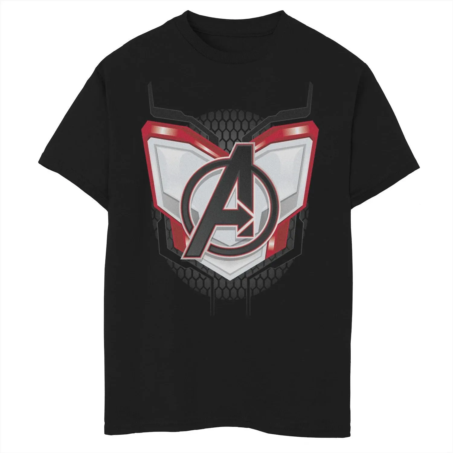 Marvel's Avengers: Endgame Quantum Suit with Armor Symbol and Graphic Design for Boys Ages 8-20