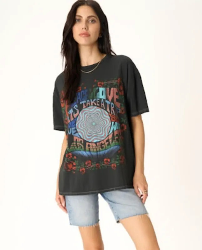 Peace & Love Relaxed Tee