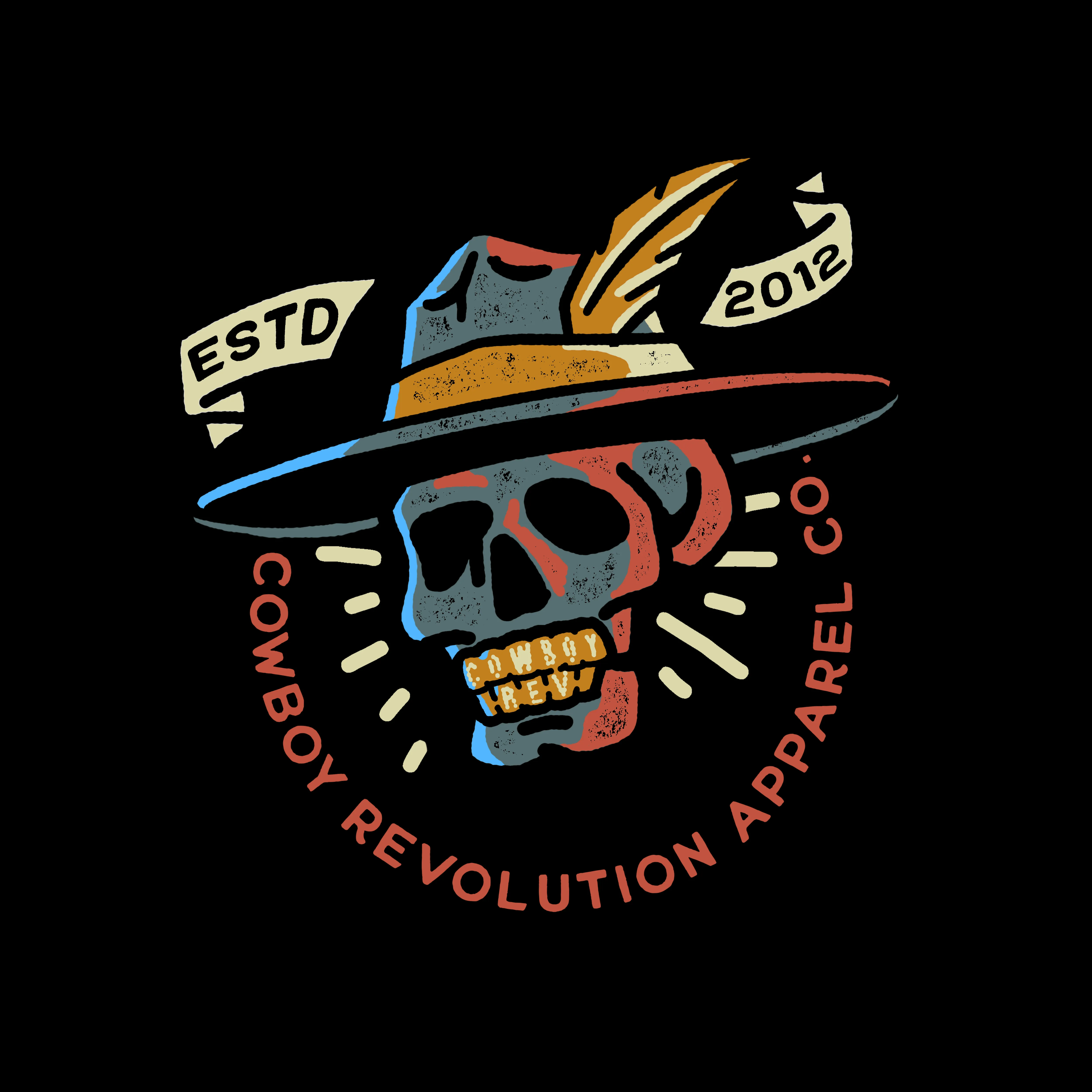 "Heavy Is The Head" Cowboy Revolution Short Sleeve Tri-Blend Tee