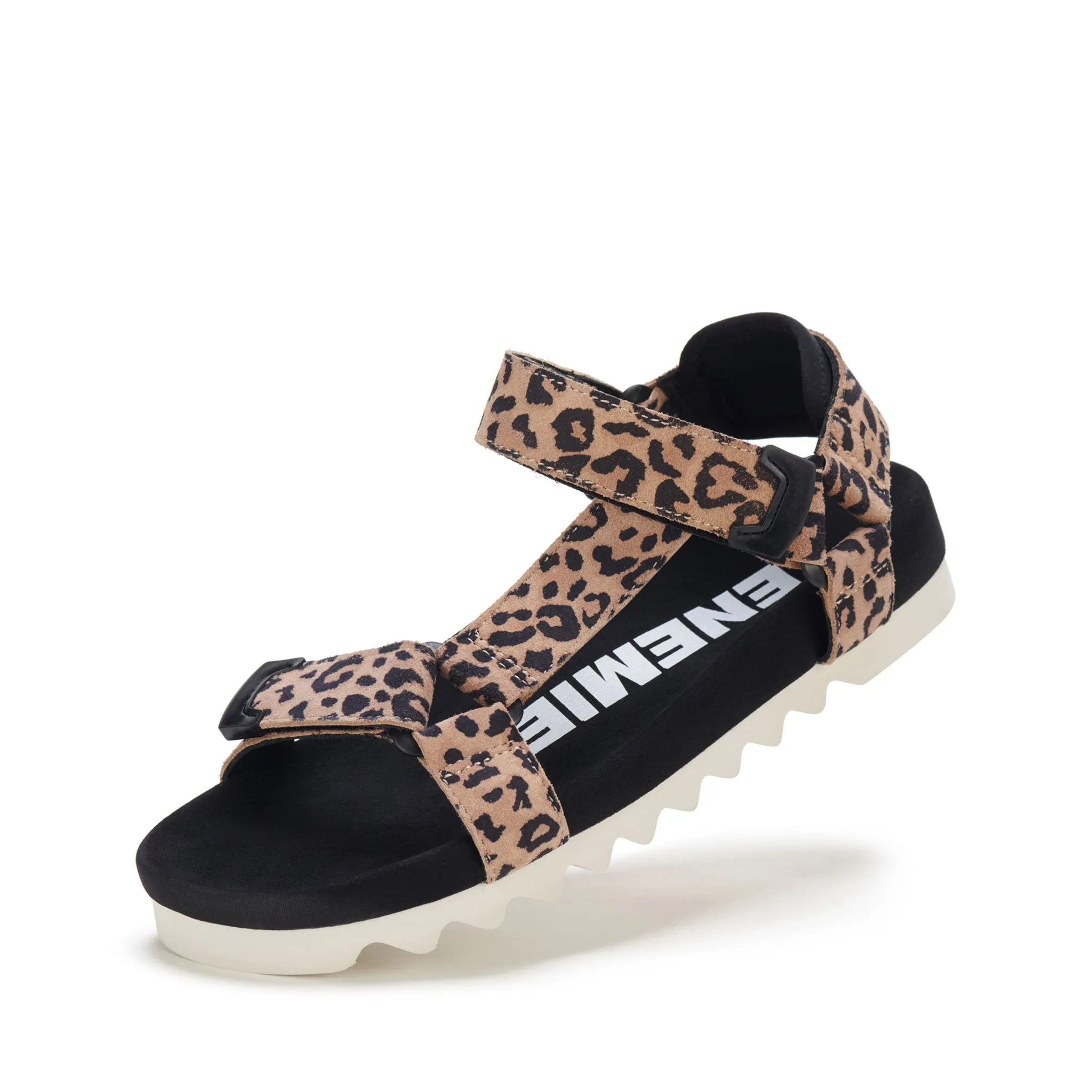 Sandal Tooth Wedge Leopard