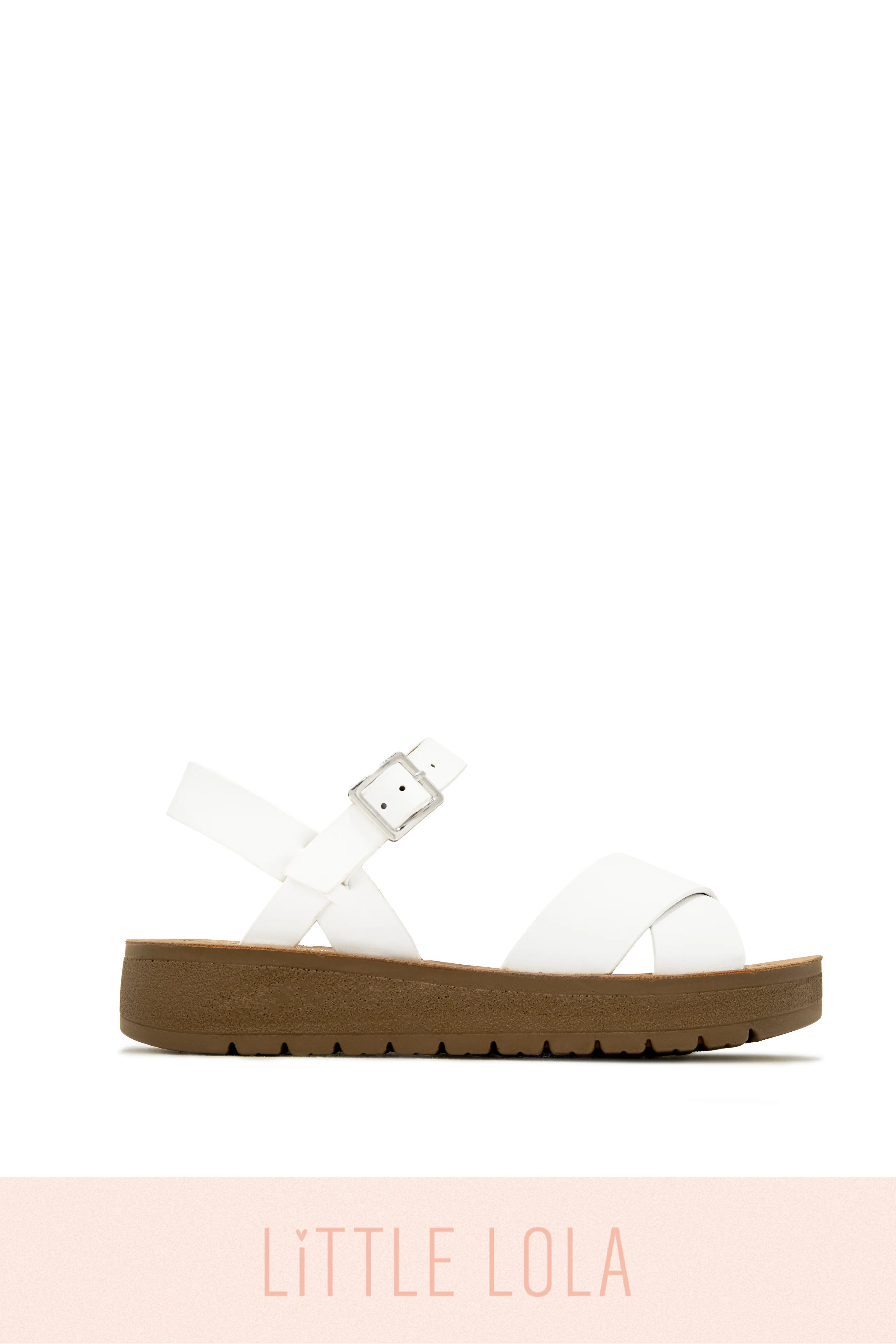 Sandy Days Kids Flat Sandals - Black