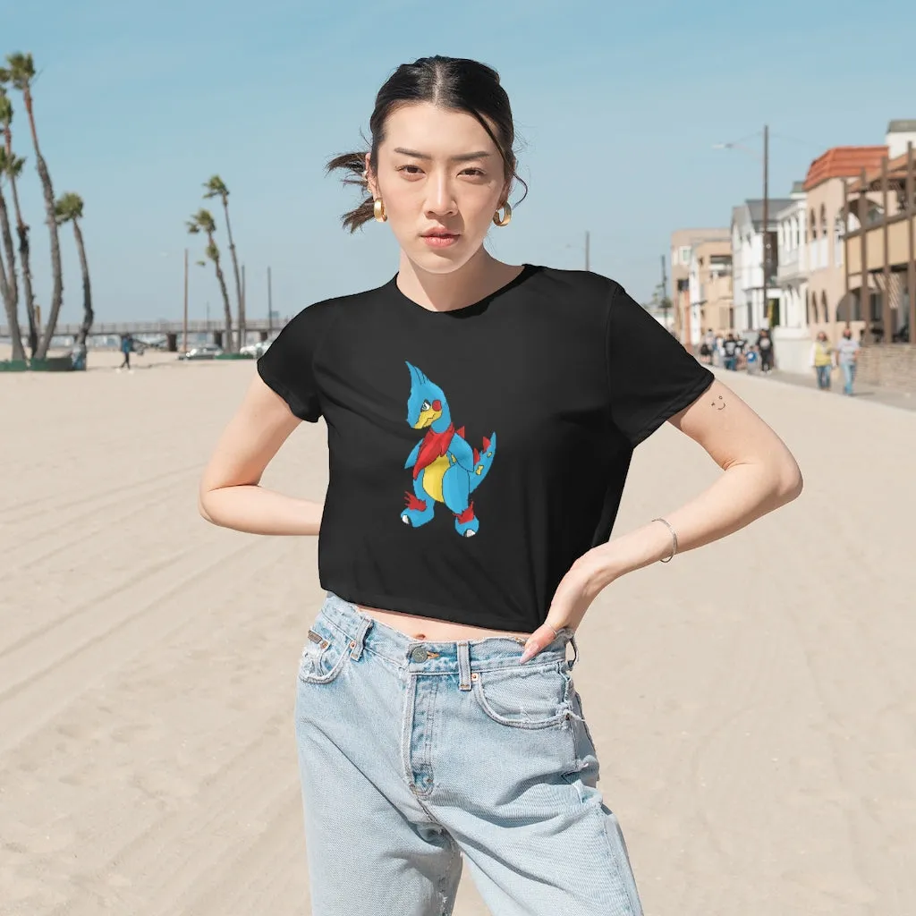 Spakez Women's Flowy Cropped Tee