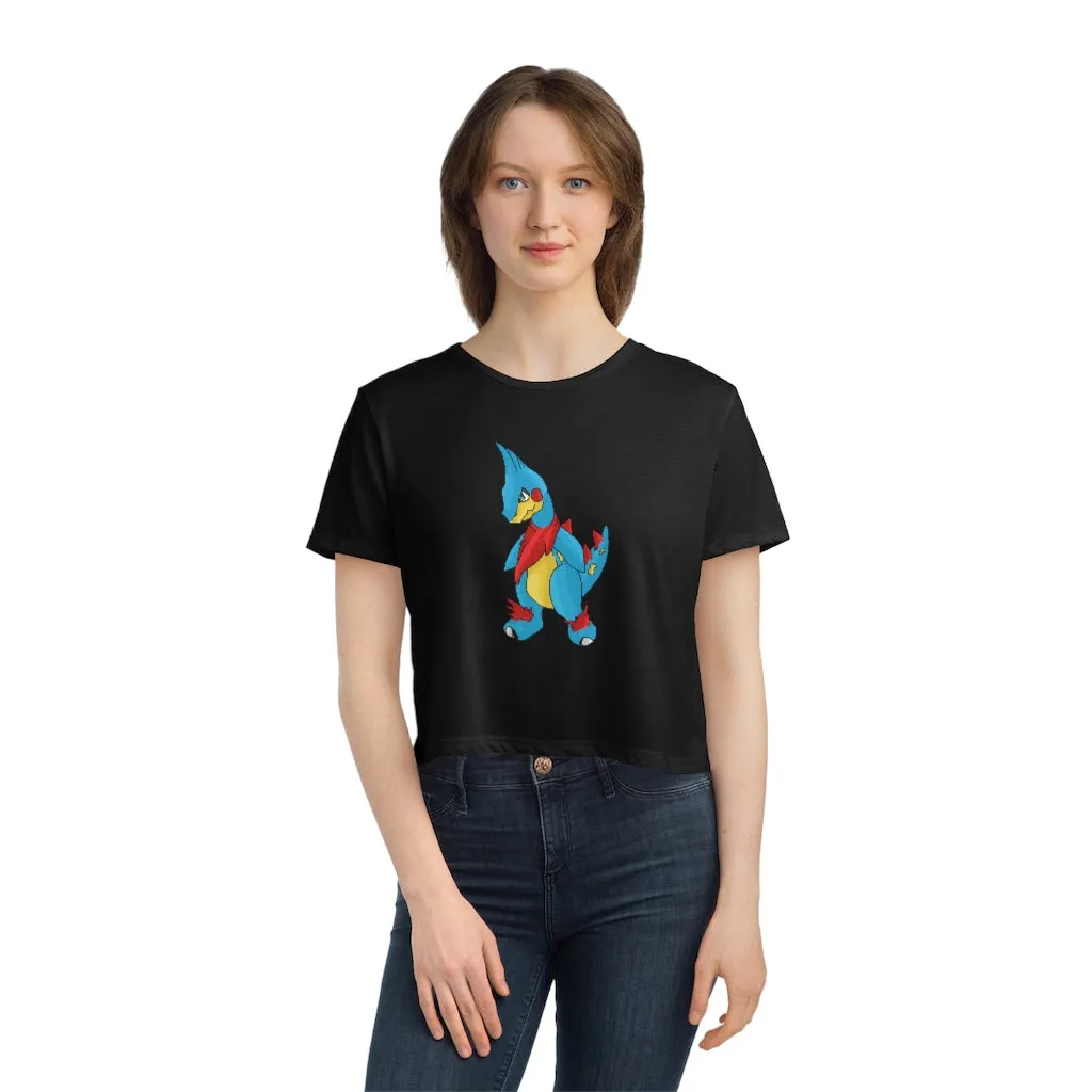 Spakez Women's Flowy Cropped Tee