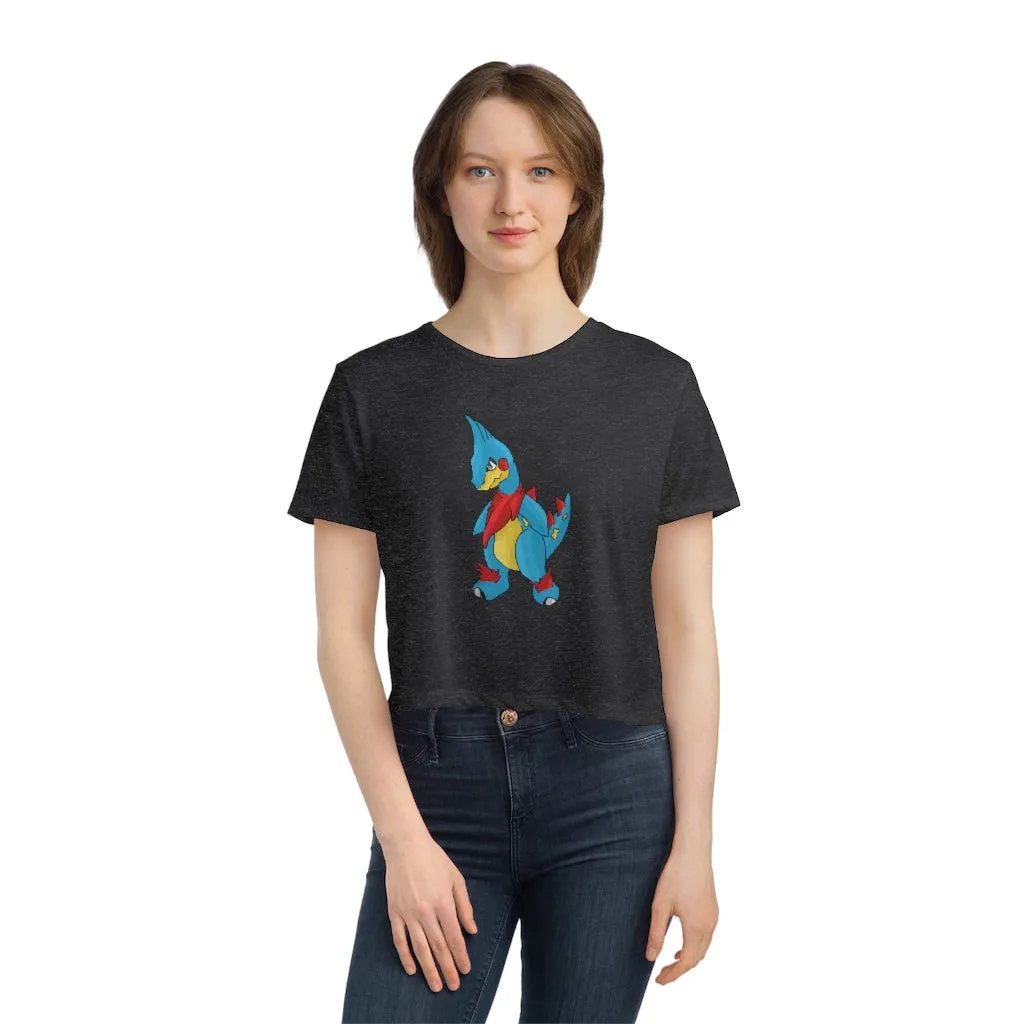 Spakez Women's Flowy Cropped Tee