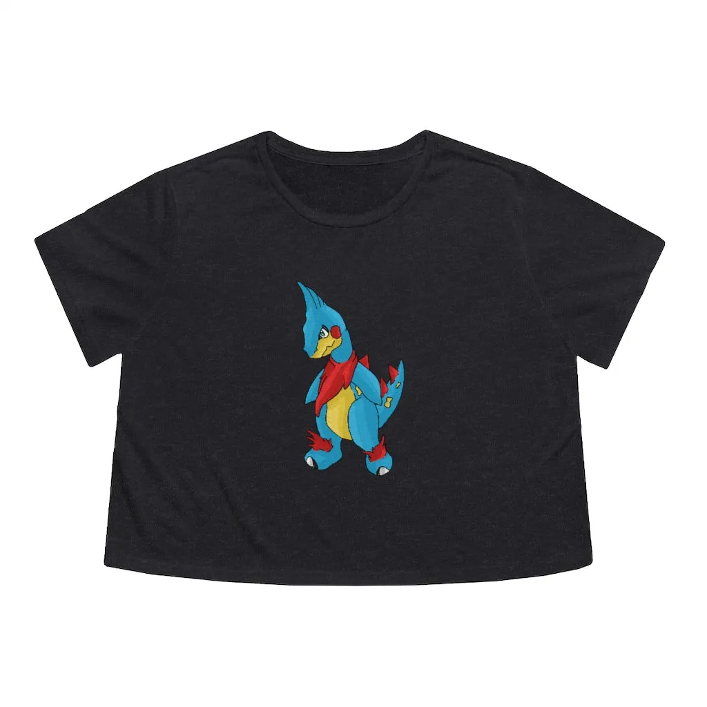 Spakez Women's Flowy Cropped Tee