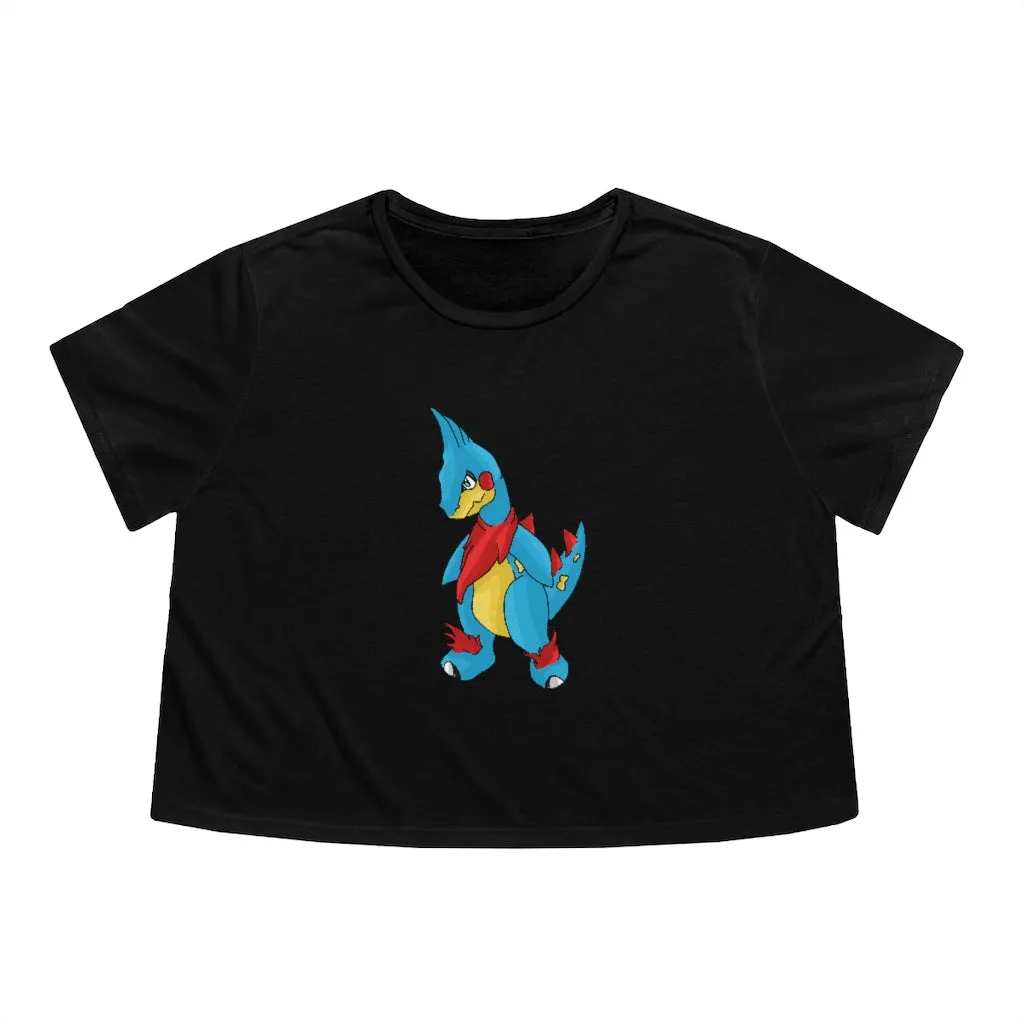 Spakez Women's Flowy Cropped Tee