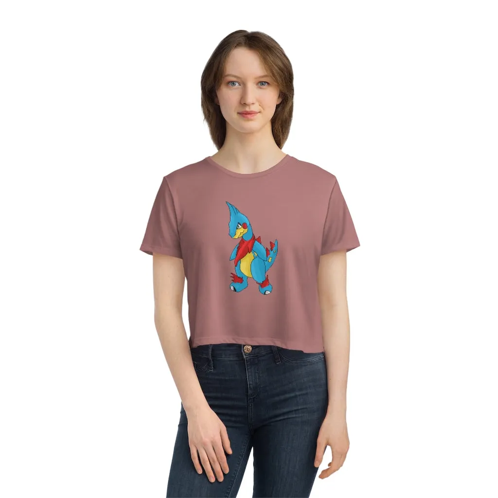 Spakez Women's Flowy Cropped Tee