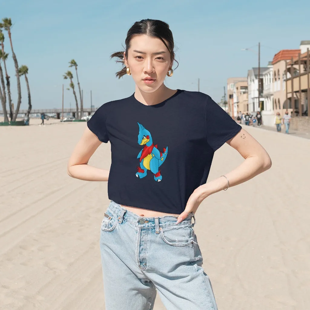 Spakez Women's Flowy Cropped Tee