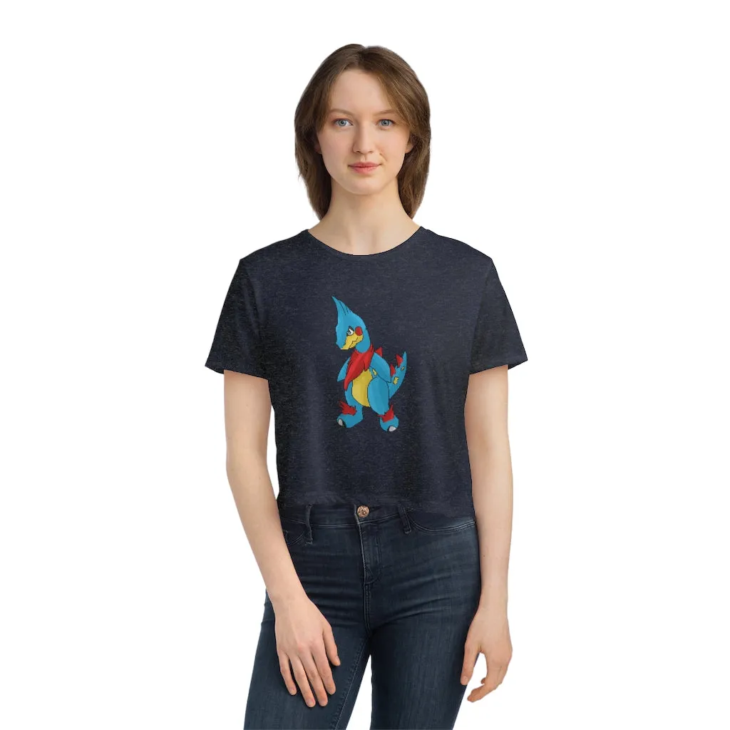 Spakez Women's Flowy Cropped Tee