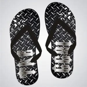 Tau Kappa Epsilon Diamond Plate Flip-Flops - SBL100 - SUB