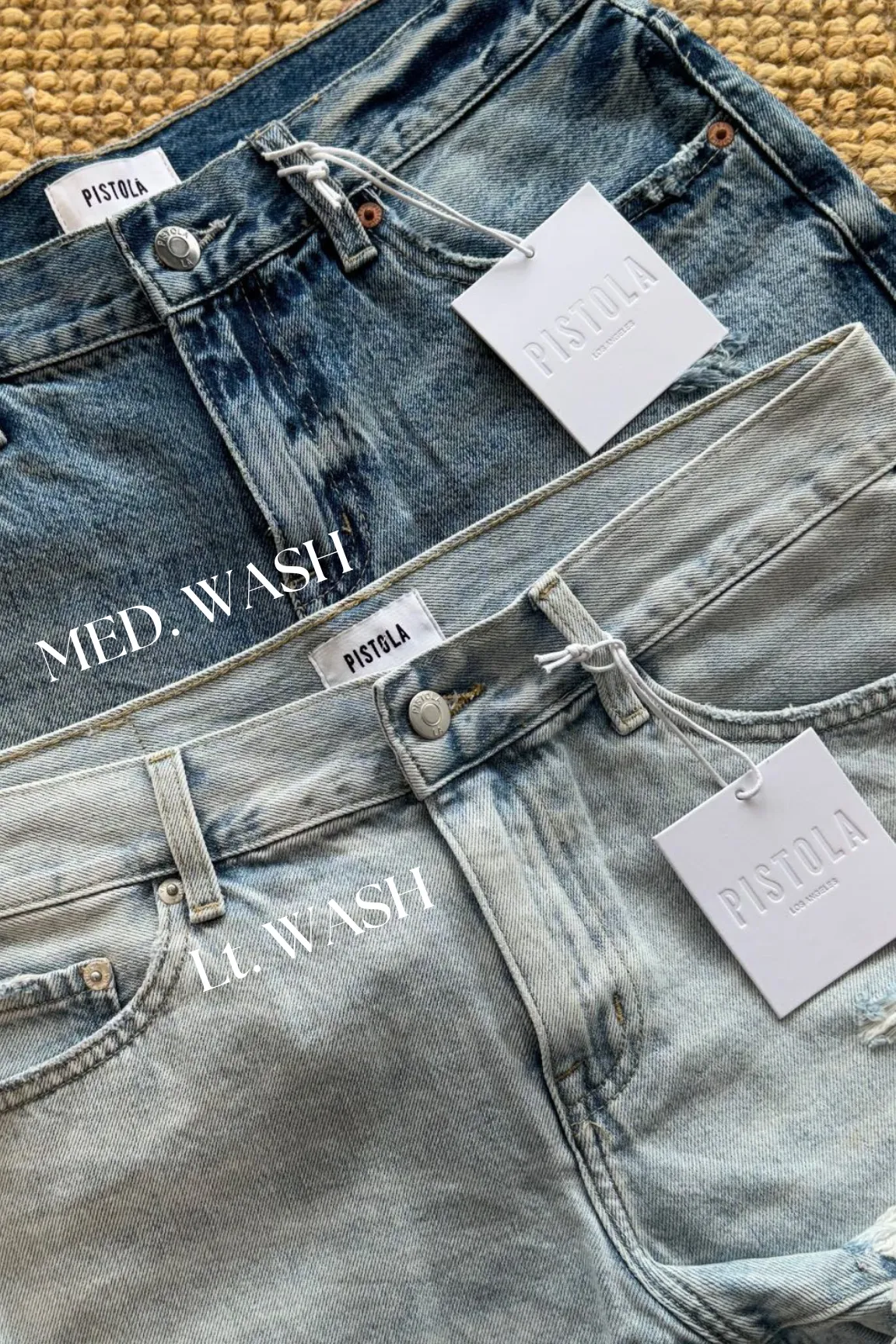 The Tyra Denim Shorts - 2 Colors