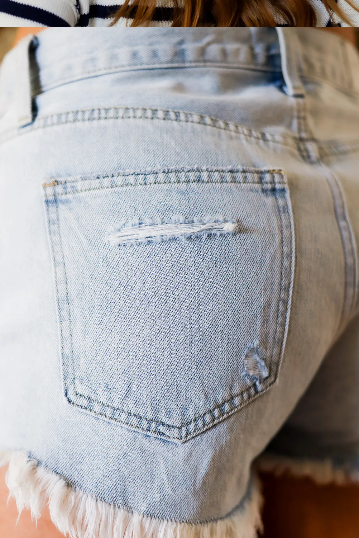 The Tyra Denim Shorts - 2 Colors