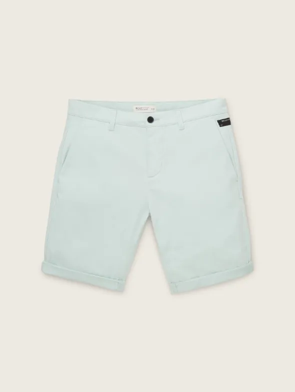 Tom Tailor Slim Fit Light Blue Chino Short