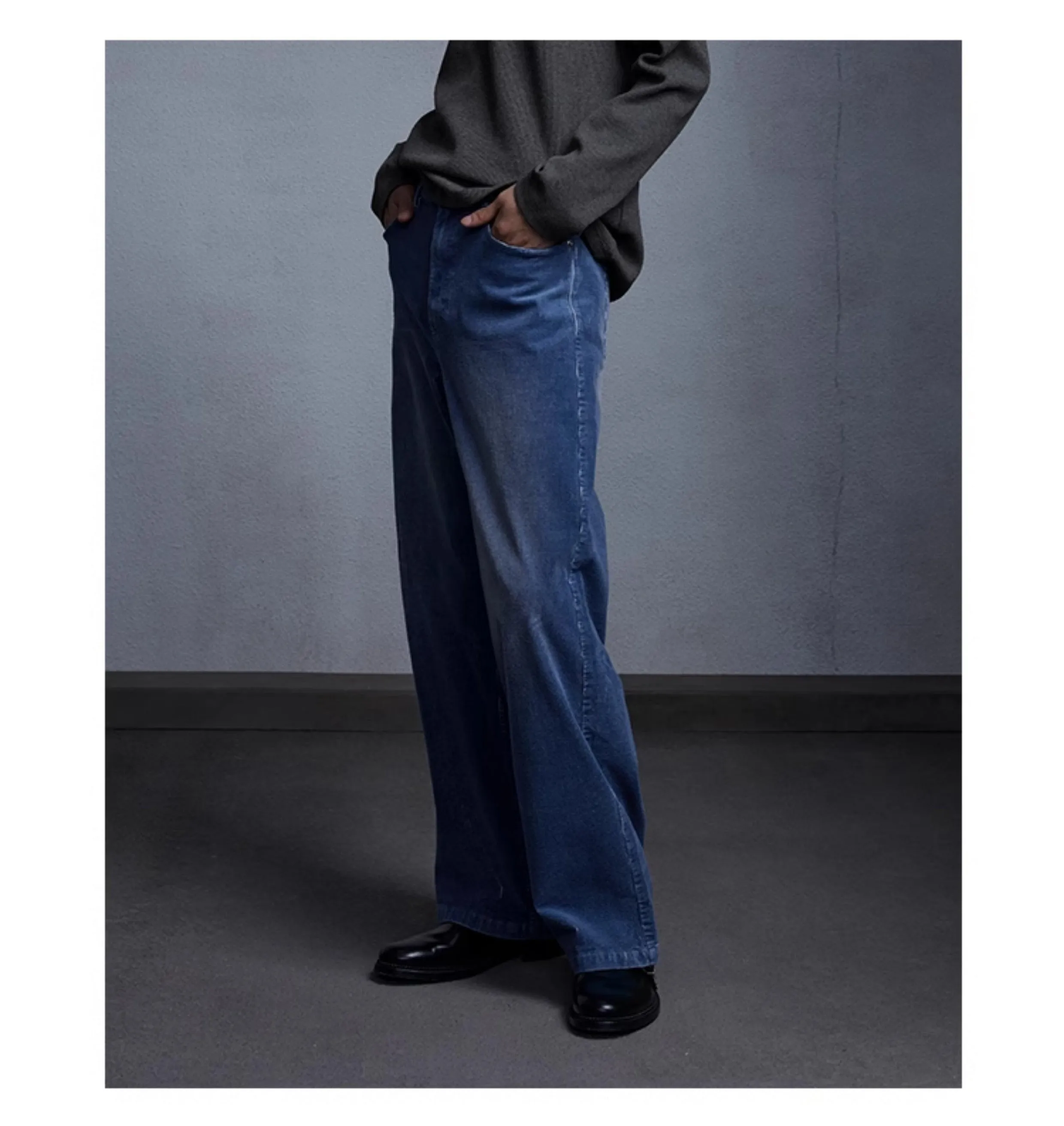 Vintage wash casual pants