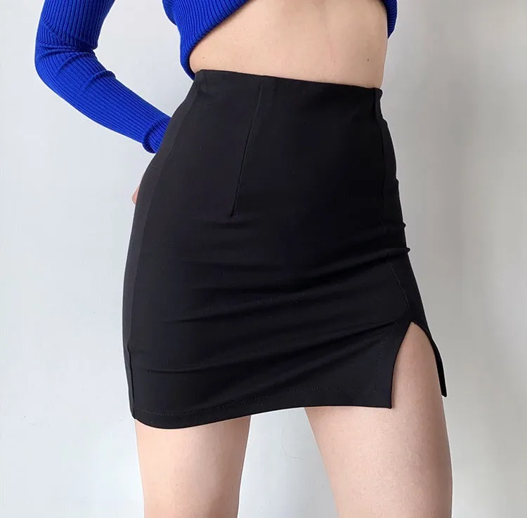Wenkouban - Good Times Split Skirt