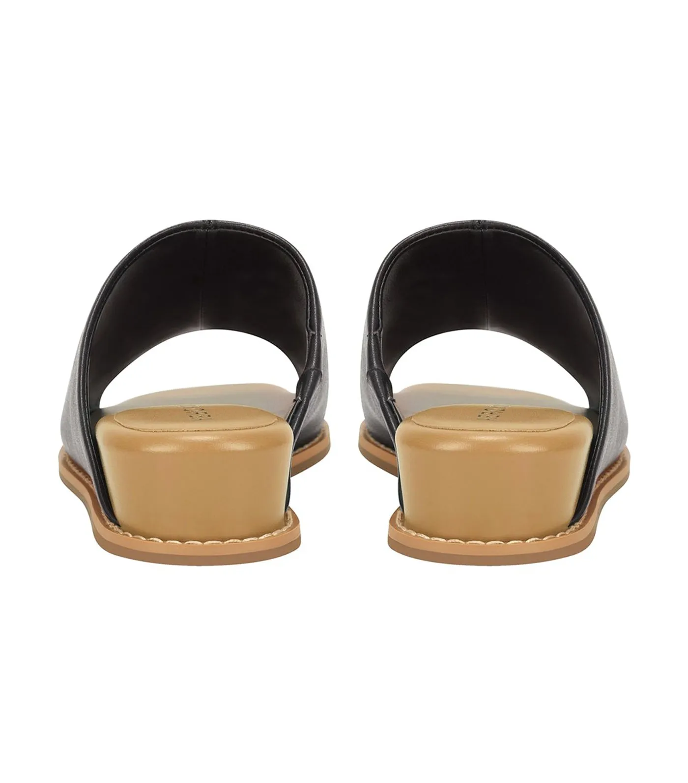 Yorketown Wedge Leather Black