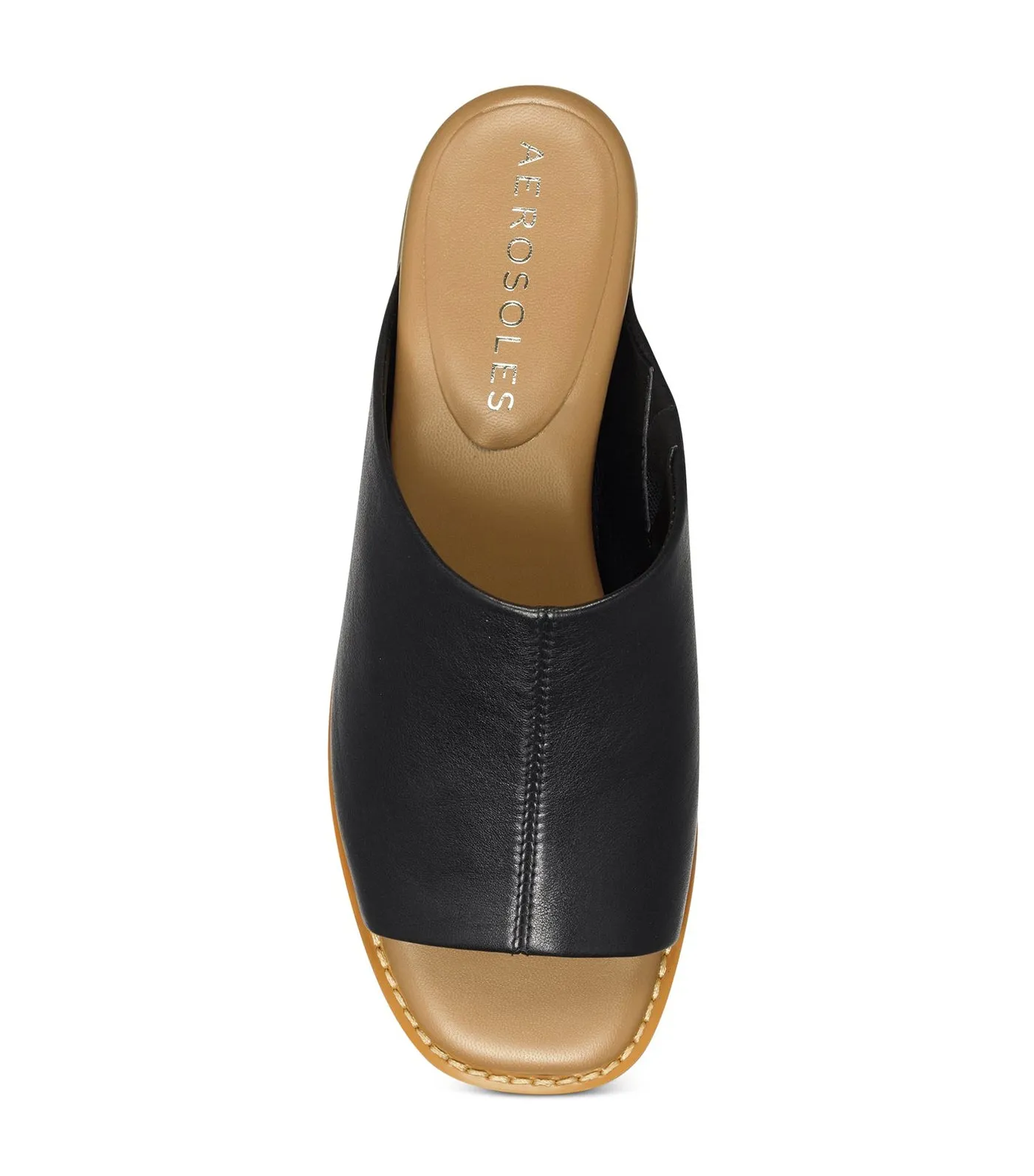 Yorketown Wedge Leather Black