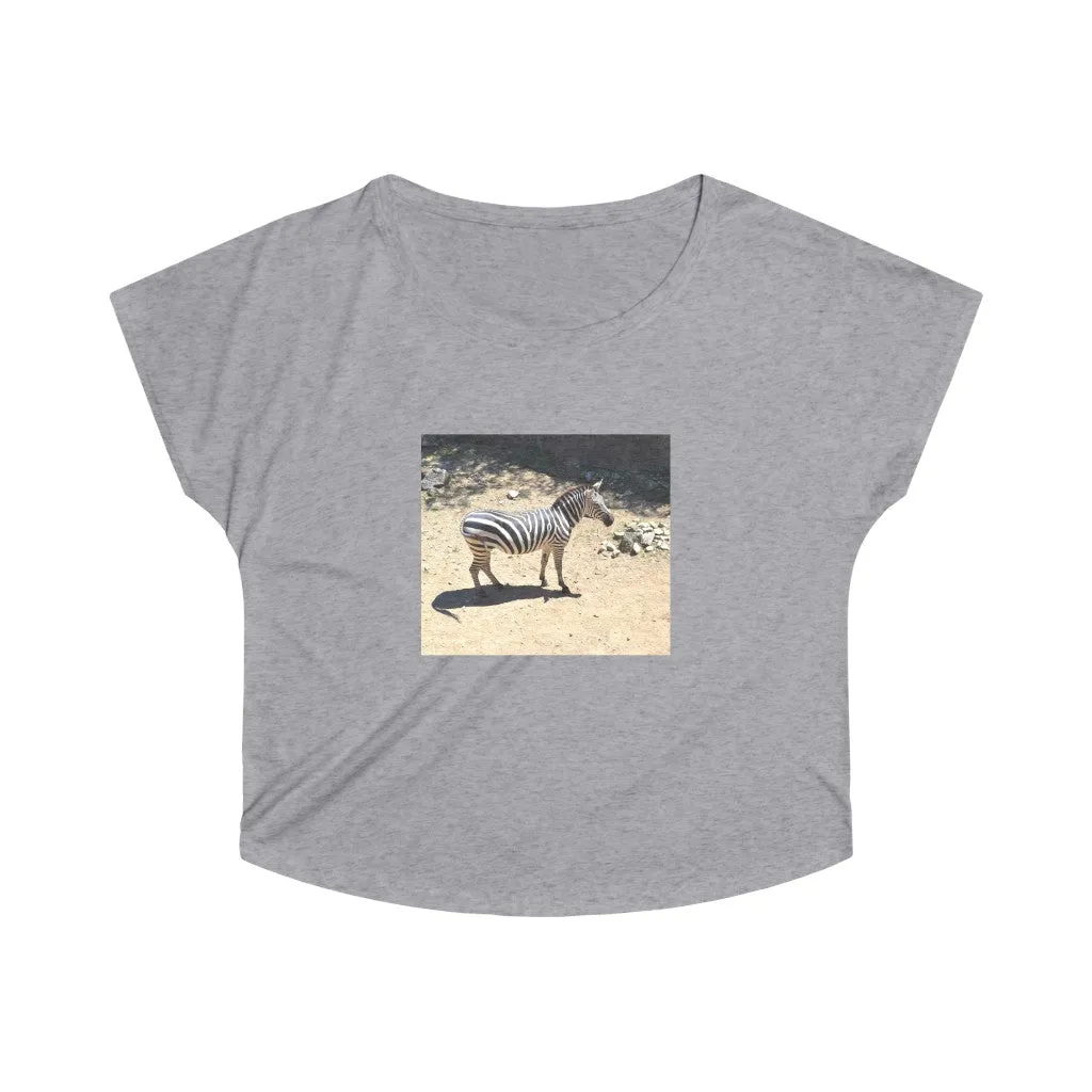 Zebra Women's Tri-Blend Dolman